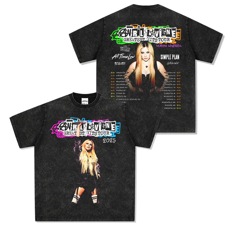 Avril Lavigne "Greatest Hits Tour 2025" Tee - Image 3