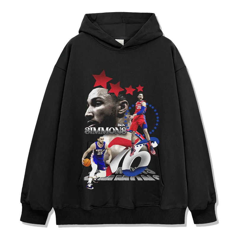 Ben Simmons HOODIE NBA 2024 - Image 2