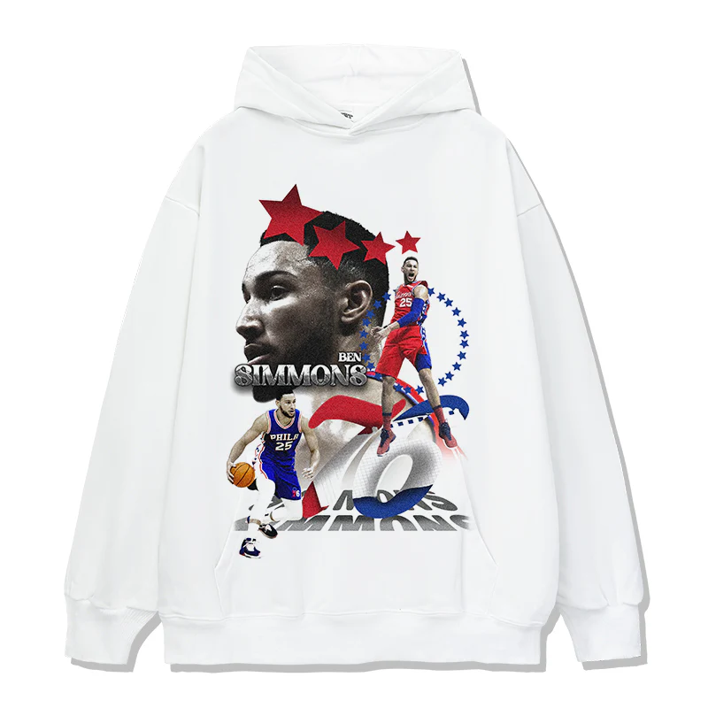 Ben Simmons HOODIE NBA 2024 - Image 3