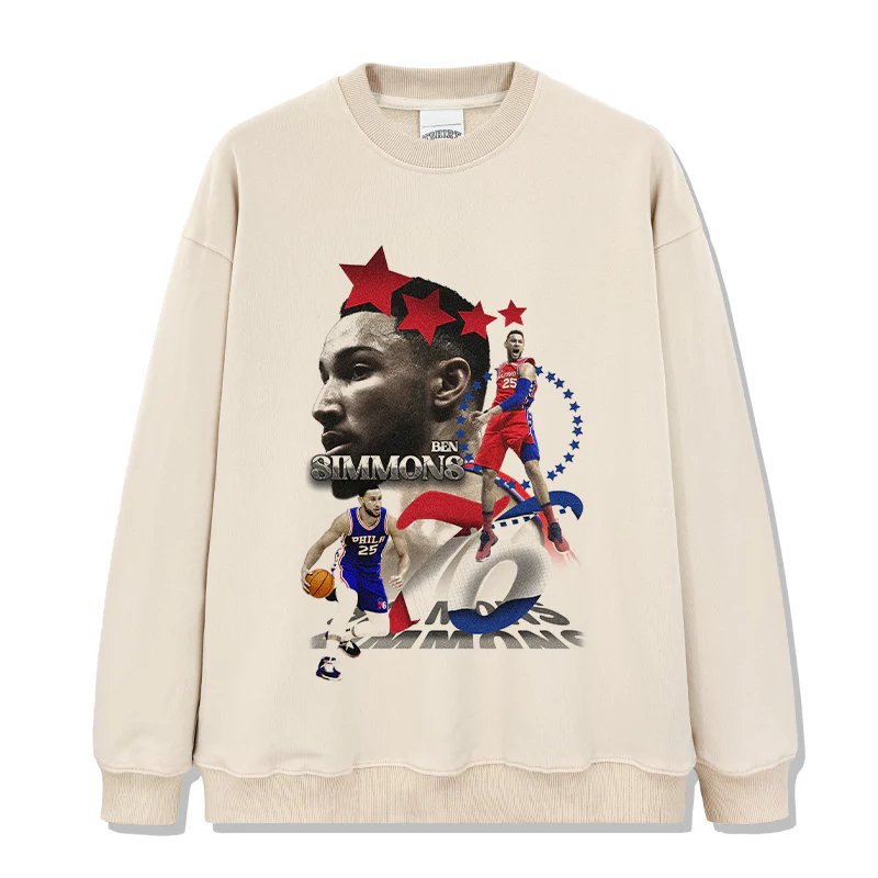Ben Simmons Sweatshirt NBA 2024 - Image 2