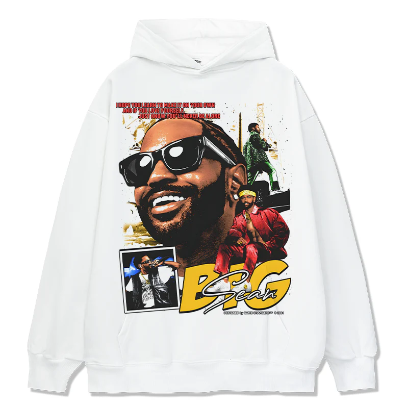 BIG SEAN "ONE MAN CAN CHANGE THE WORLD" HOODIE 2024