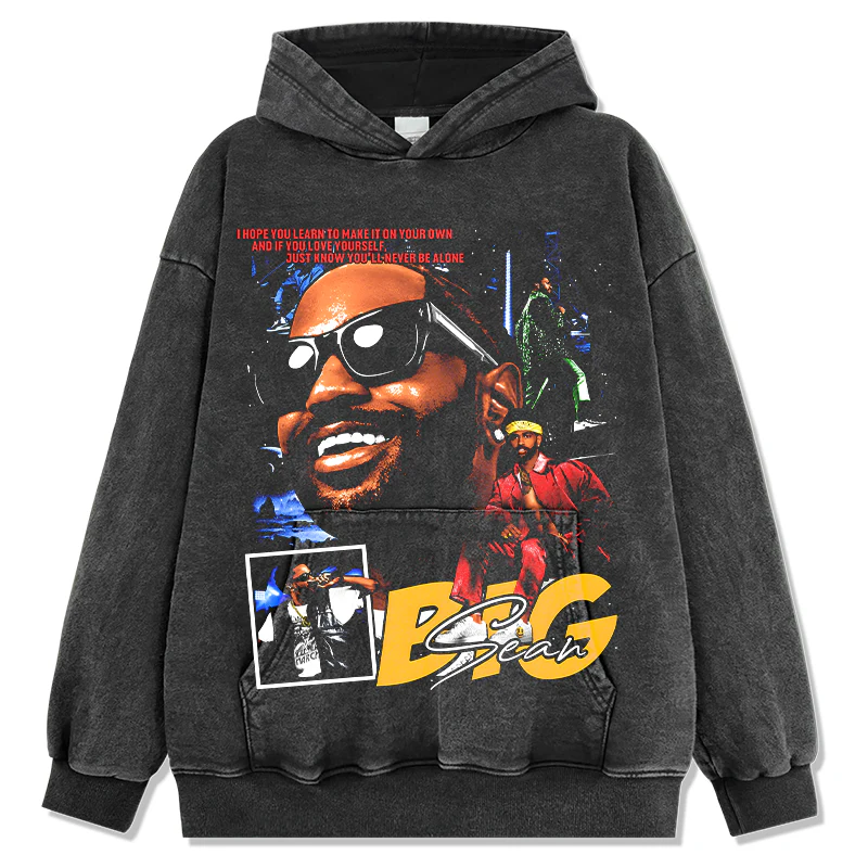 BIG SEAN "ONE MAN CAN CHANGE THE WORLD" HOODIE 2024 - Image 2