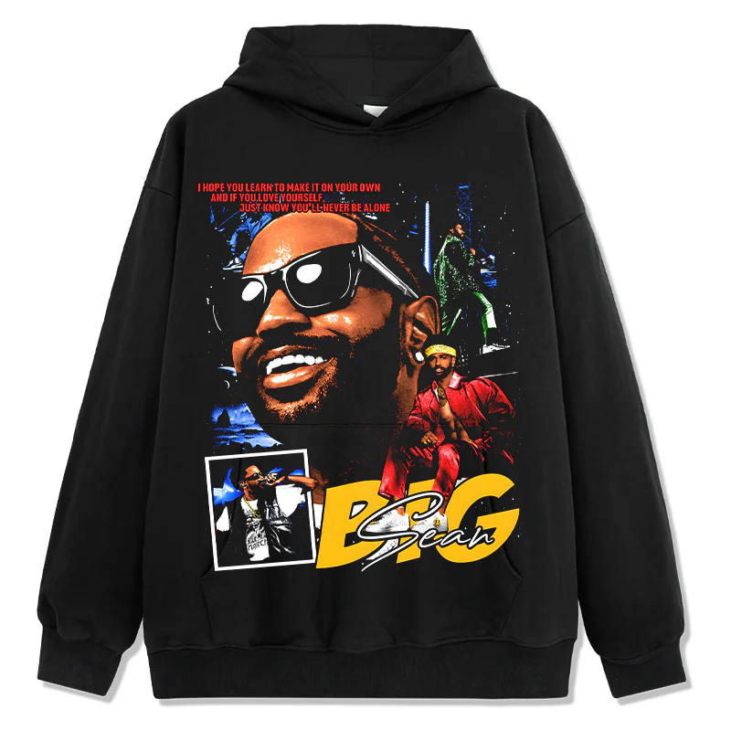 BIG SEAN "ONE MAN CAN CHANGE THE WORLD" HOODIE 2024 - Image 3