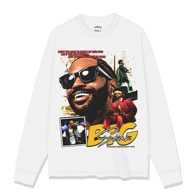 BIG SEAN "ONE MAN CAN CHANGE THE WORLD" SWEATSHIRT 2024 - Image 2