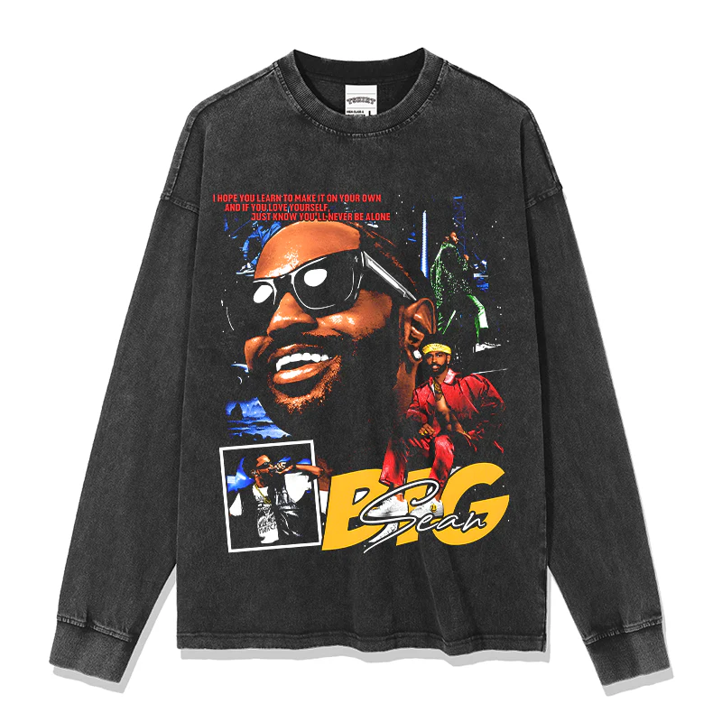 BIG SEAN "ONE MAN CAN CHANGE THE WORLD" SWEATSHIRT 2024 - Image 3