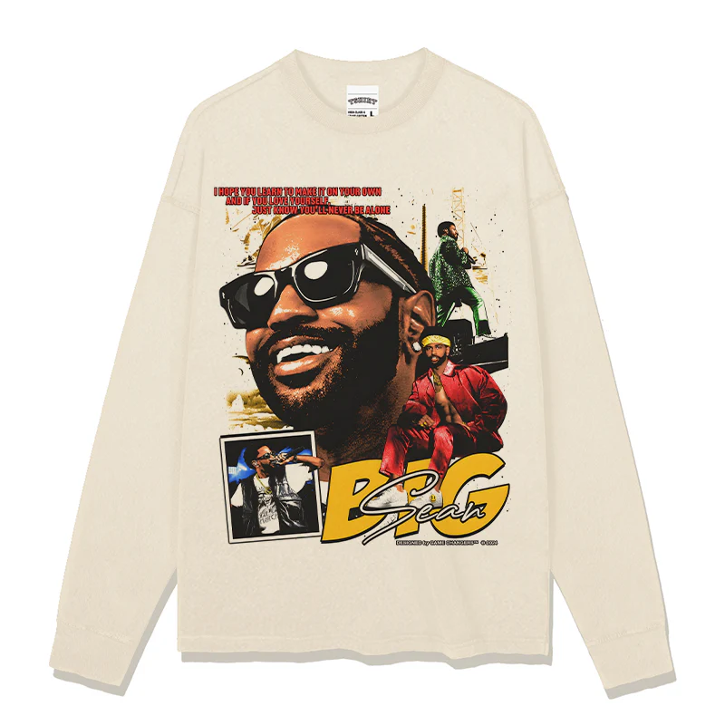 BIG SEAN "ONE MAN CAN CHANGE THE WORLD" SWEATSHIRT 2024 - Image 4