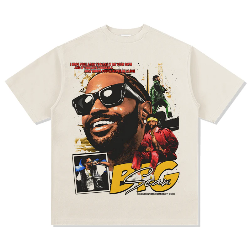 BIG SEAN "ONE MAN CAN CHANGE THE WORLD" TEE 2O24 - Image 3