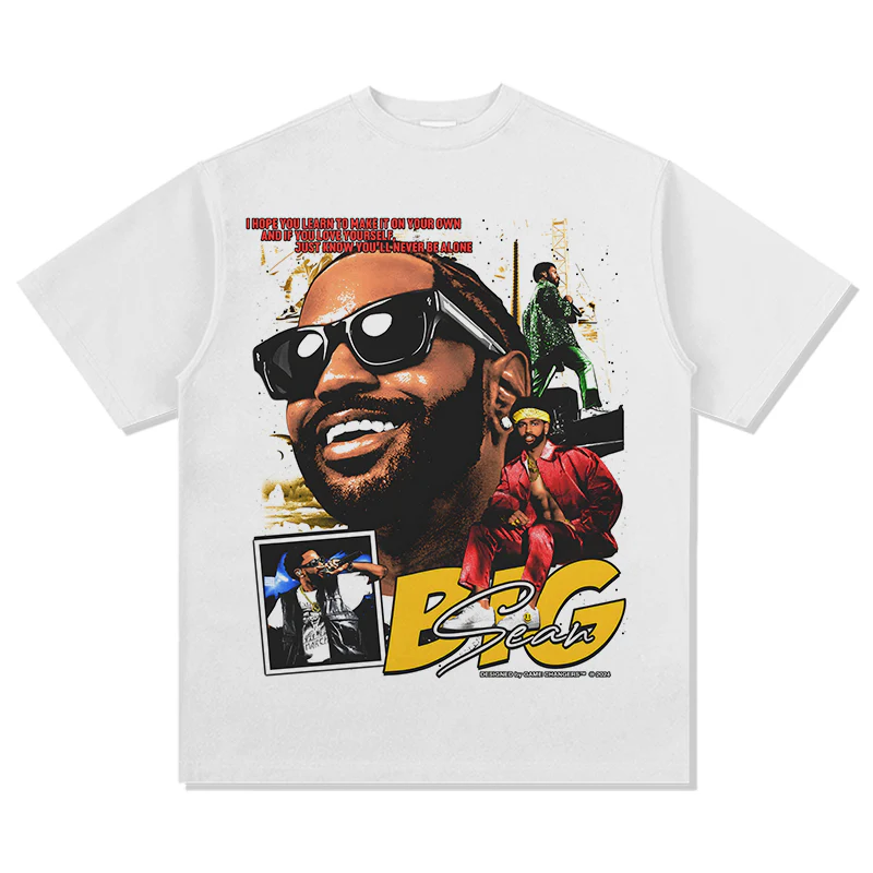 BIG SEAN "ONE MAN CAN CHANGE THE WORLD" TEE 2O24 - Image 5