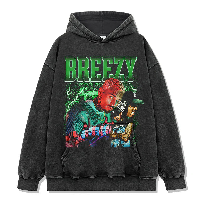BREEZY By Chris Brown HOODIE - Image 2