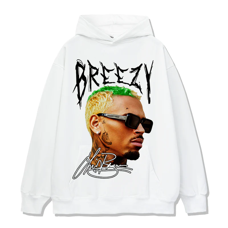 Breezy Chris Brown Signature Hoodie - Image 3