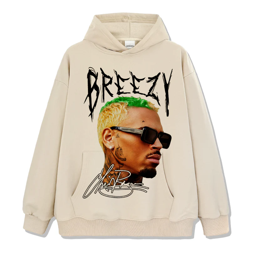 Breezy Chris Brown Signature Hoodie - Image 4