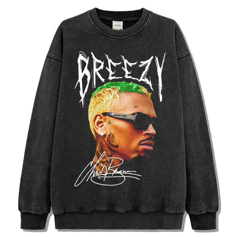 Breezy Chris Brown Signature Sweatshirt - Image 2