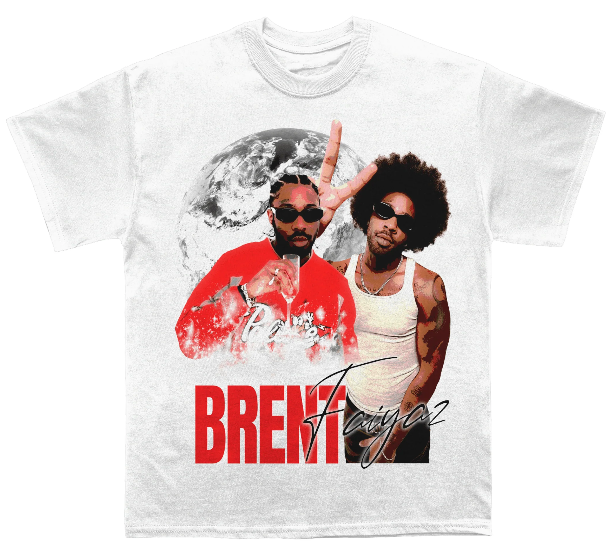 Brent Faiyaz "Globe" TEE