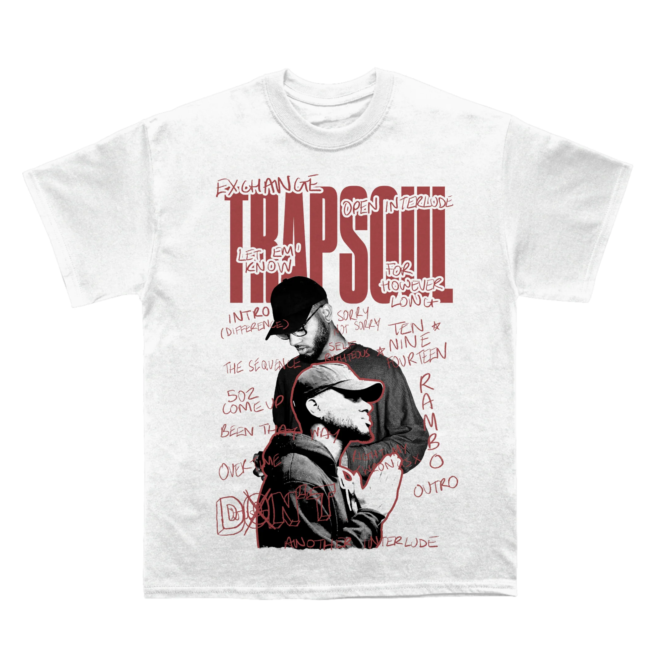 Bryson Tiller "Trapsoul" Sketchbook TEE - Image 2