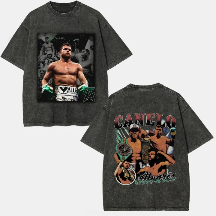 Canelo Alvarez Back Design TEE - Image 2