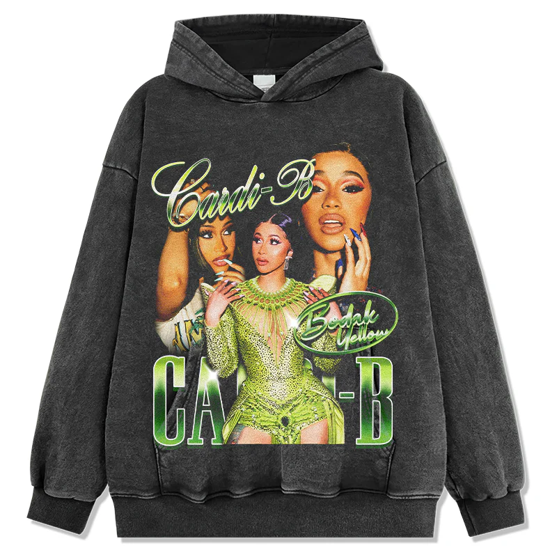 CARDI-B "BODAK YELLOW" HOODIE 2024 - Image 2