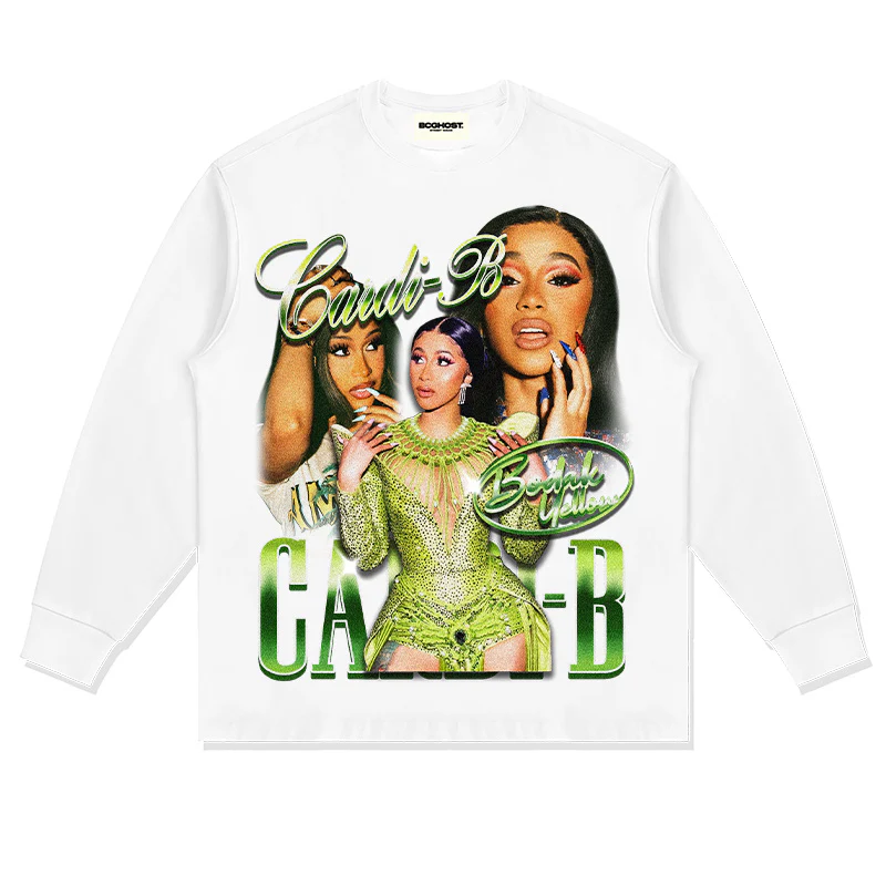 CARDI-B "BODAK YELLOW" SWEATSHIRT 2024 - Image 2