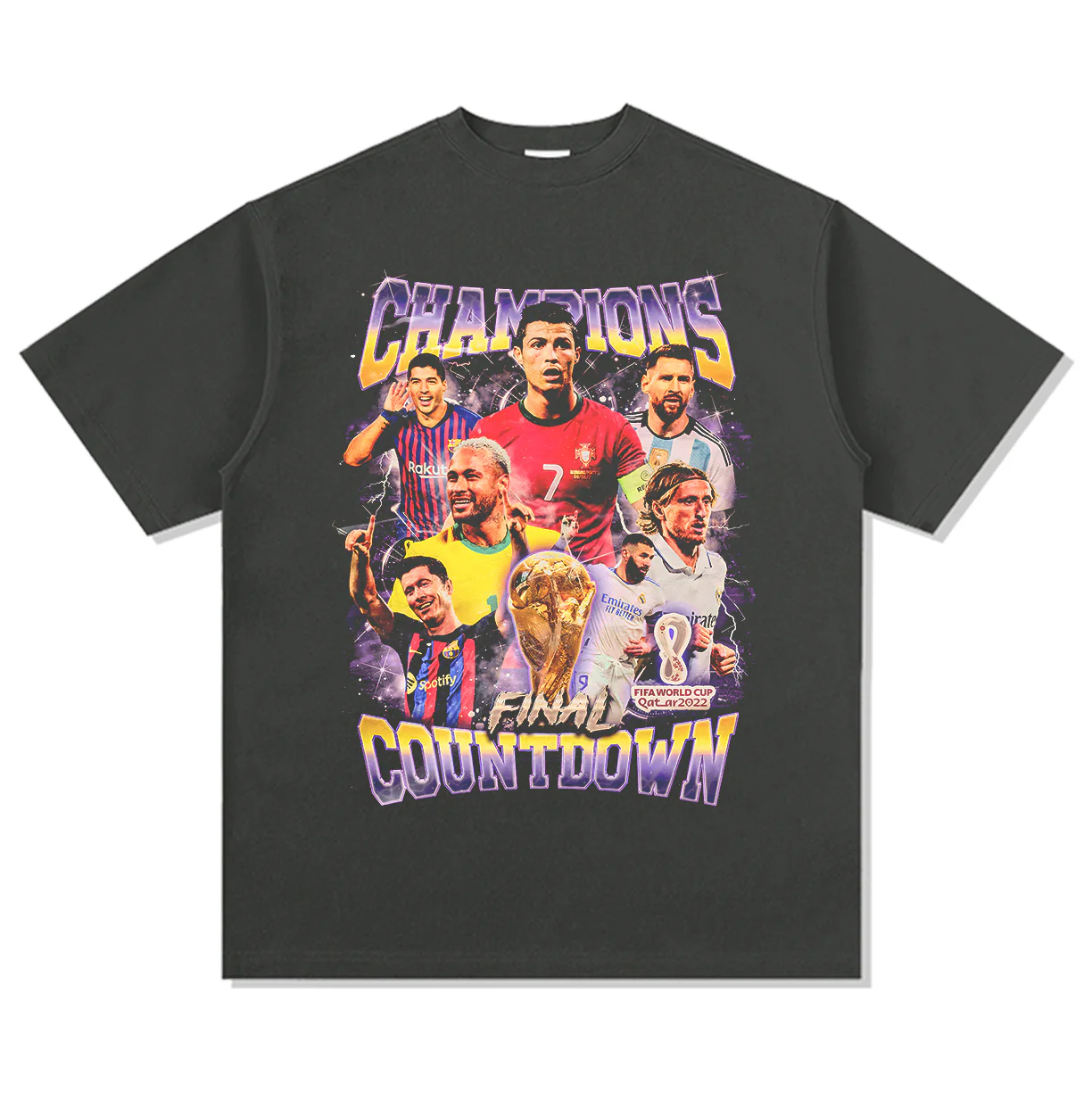 Champions Final Countdown Fifa World Cup Qatar 2022 TEE - Image 2