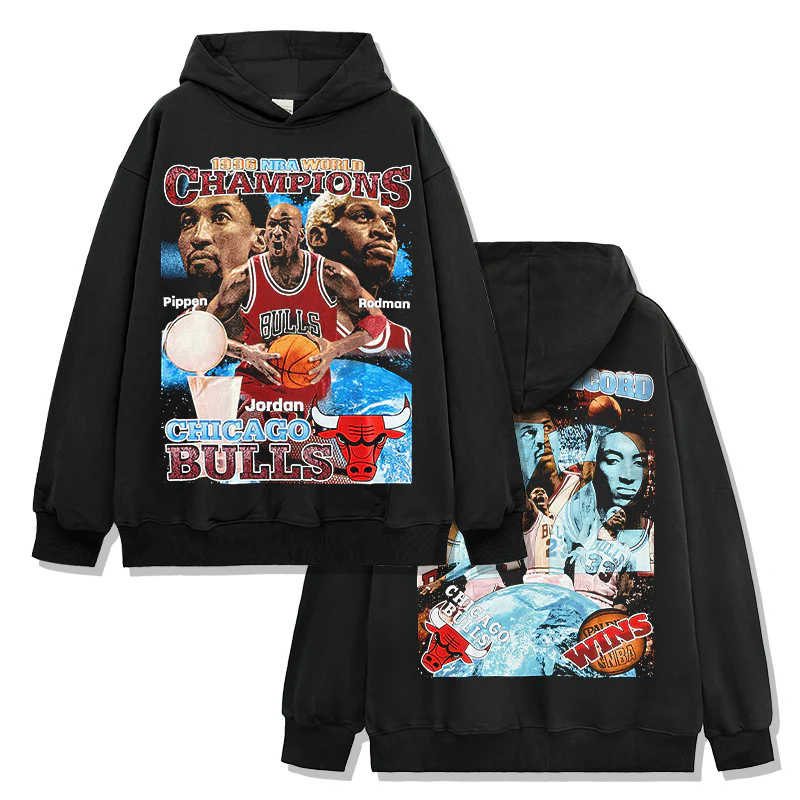 Chicago Bulls HOODIE NBA 2024 - Image 3