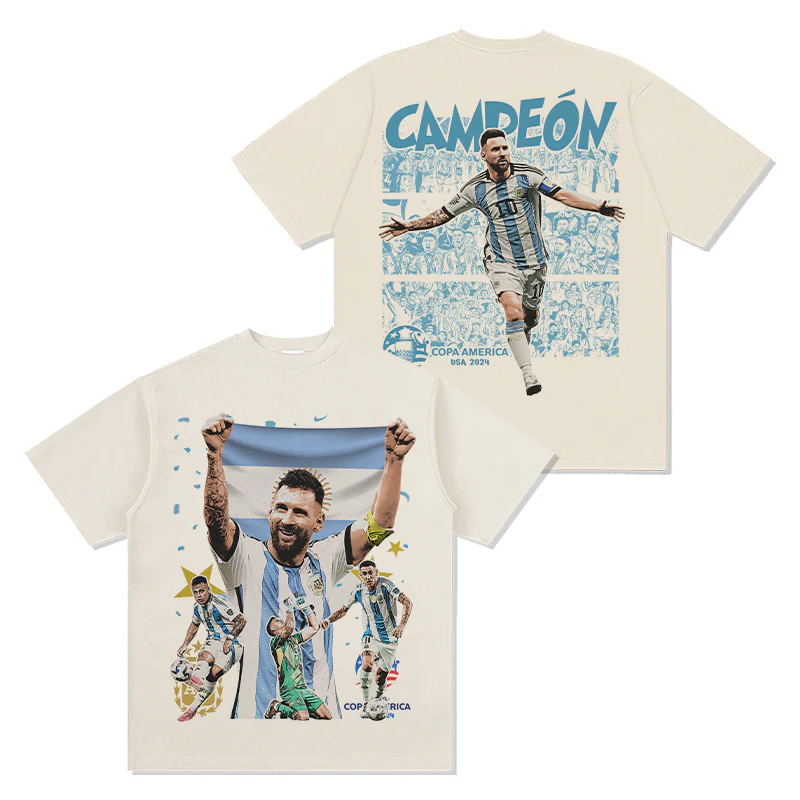 Copa America 2024 Campeón By Messi Tee - Image 2