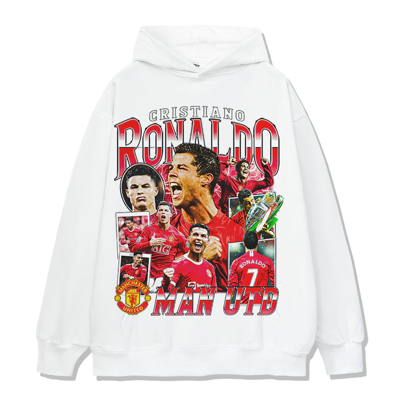 Cristiano Ronaldo "Man Utd"Hoodie - Image 3