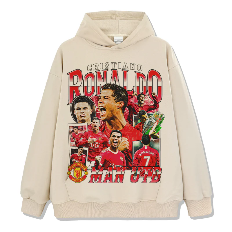 Cristiano Ronaldo "Man Utd"Hoodie - Image 4
