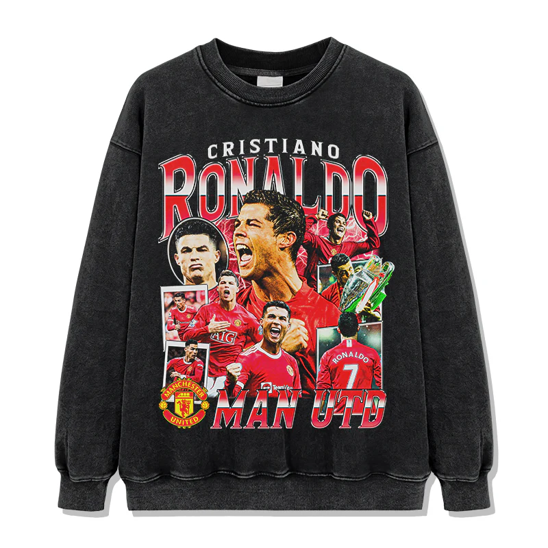 Cristiano Ronaldo "Man Utd"Sweatshirt - Image 2