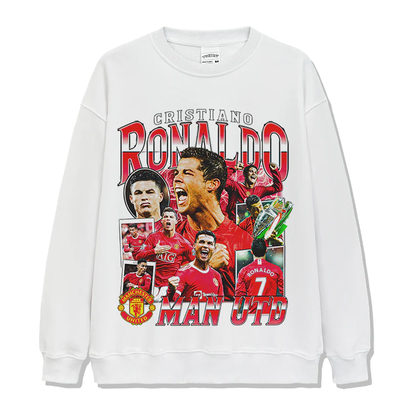 Cristiano Ronaldo "Man Utd"Sweatshirt - Image 3