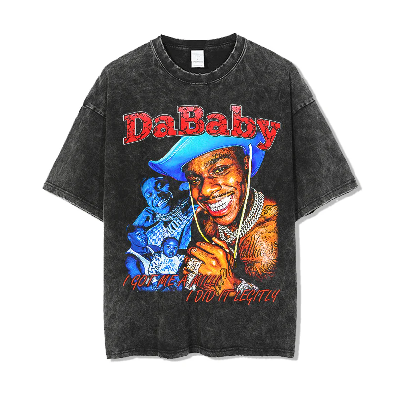 DA BABY "I GOT ME A MILLI " TEE 2024 - Image 2