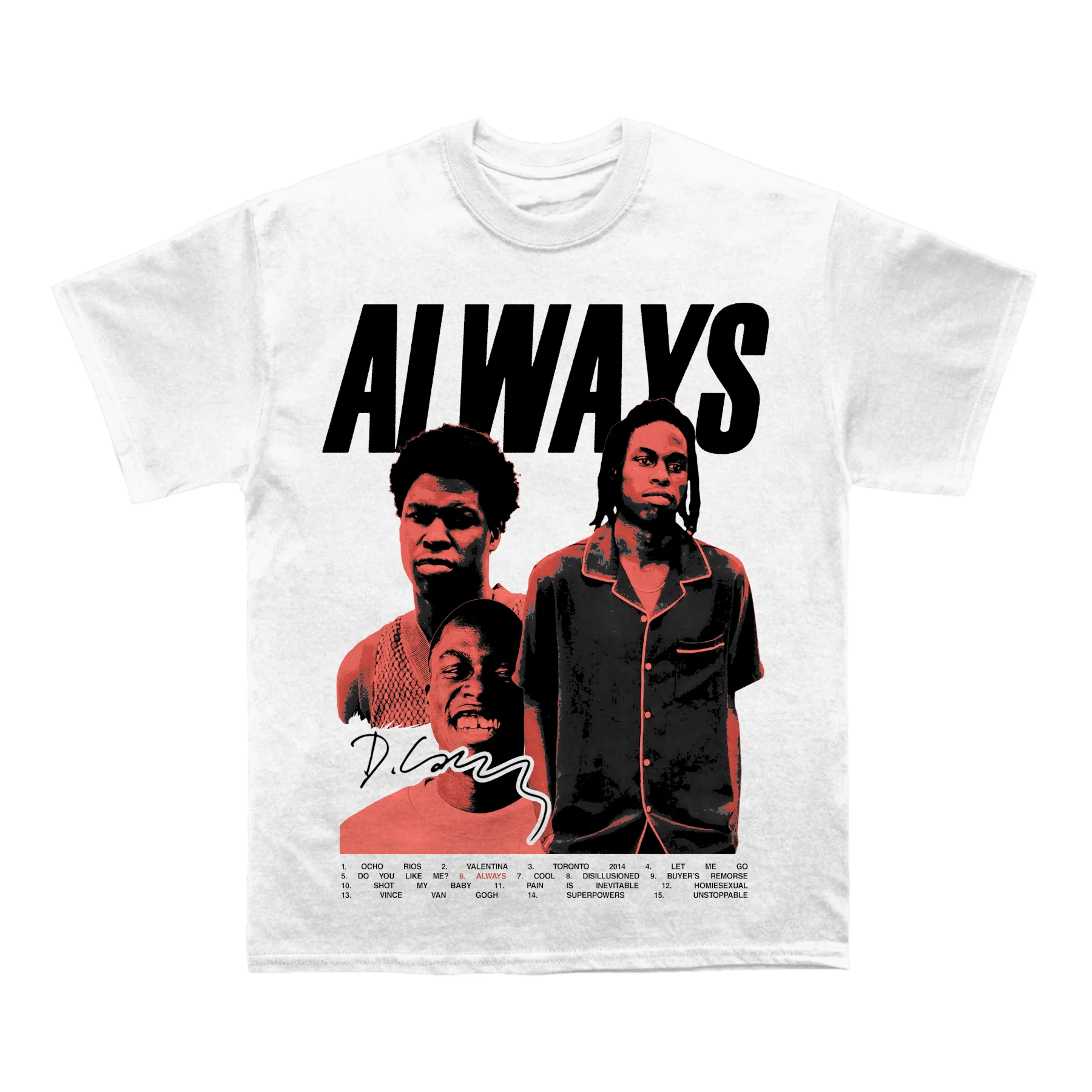 Daniel Caesar "Always" TEE - Image 2