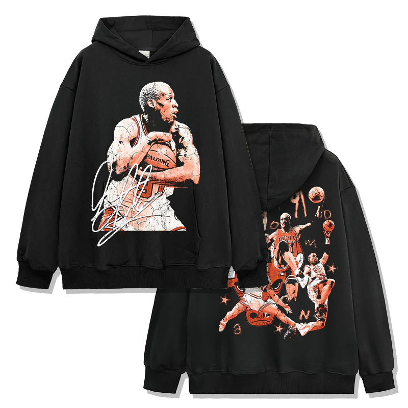 Dennis Rodman HOODIE NBA 2024 - Image 5