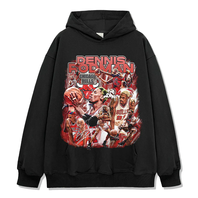 Dennis Rodman HOODIE NBA 2024 - Image 3