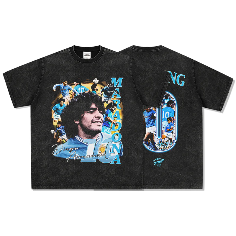 DIEGO MARADONA FOOTBALL TEE 2024 - Image 5
