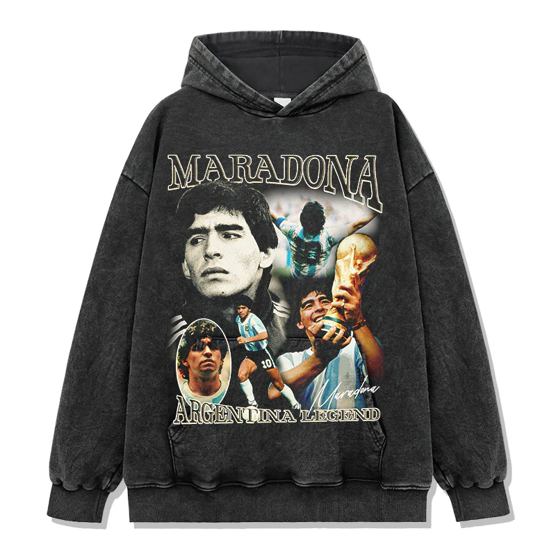 Diego Maradona “Signature” Hoodie - Image 2