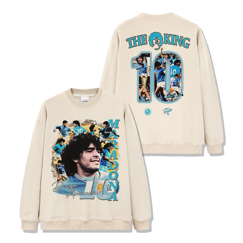 Diego Maradona The King Sweatshirt - Image 3