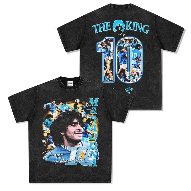 Diego Maradona The King Tee - Image 3