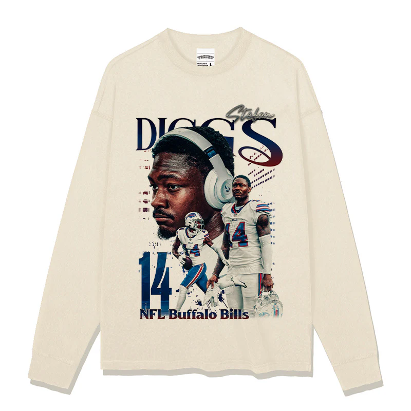 Stefon Diggs Sweatshirt NFL 2024 - Image 3