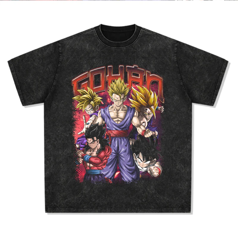 Dragon Ball Gohan Super Saiyan "Anime" TEE - Image 3