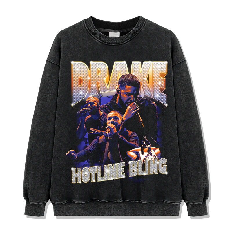 DRAKE "HOTLINE BLING" SWEATSHIRT 2024 - Image 5