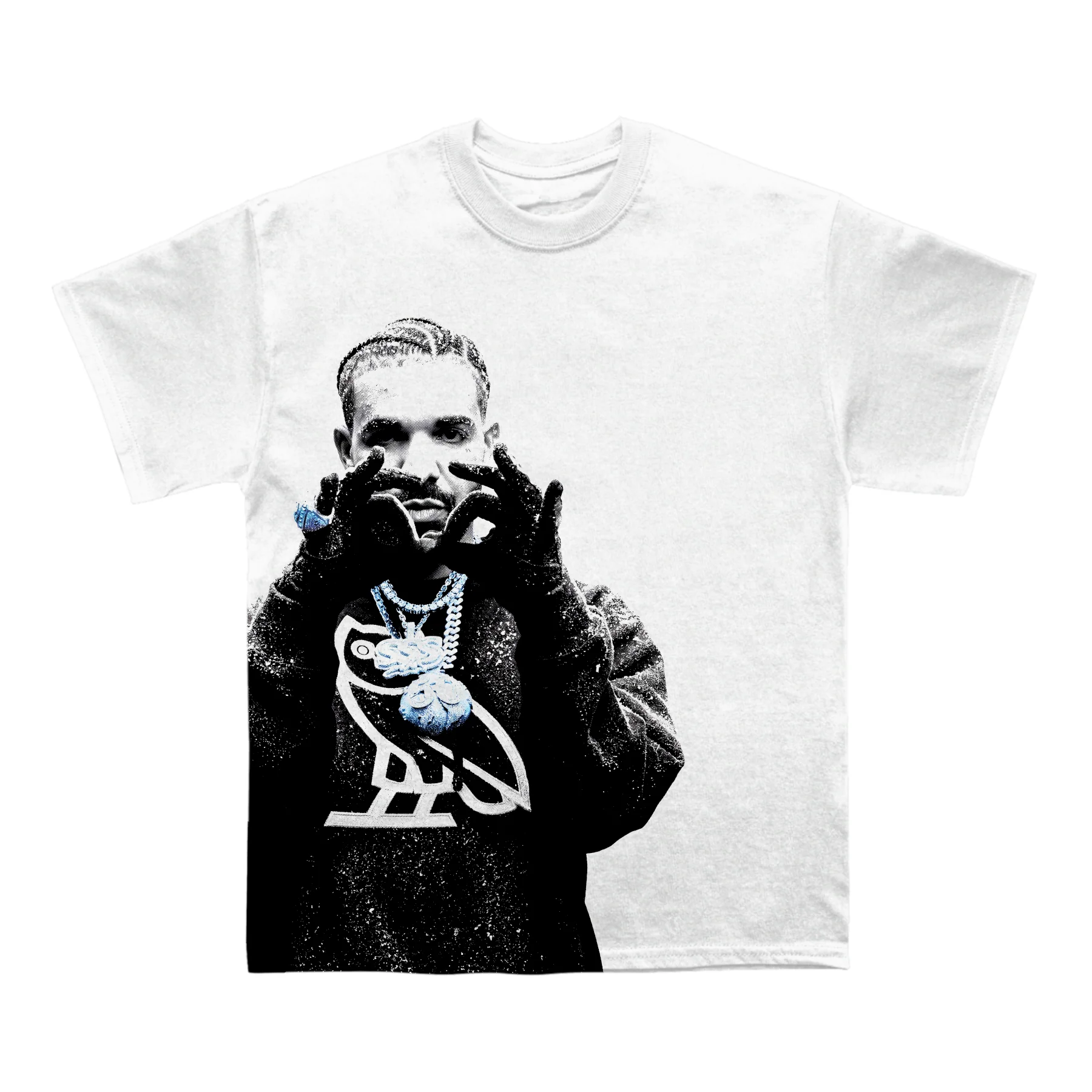 Drake Iceman Signature T-shirt (With Backprint) - Image 4