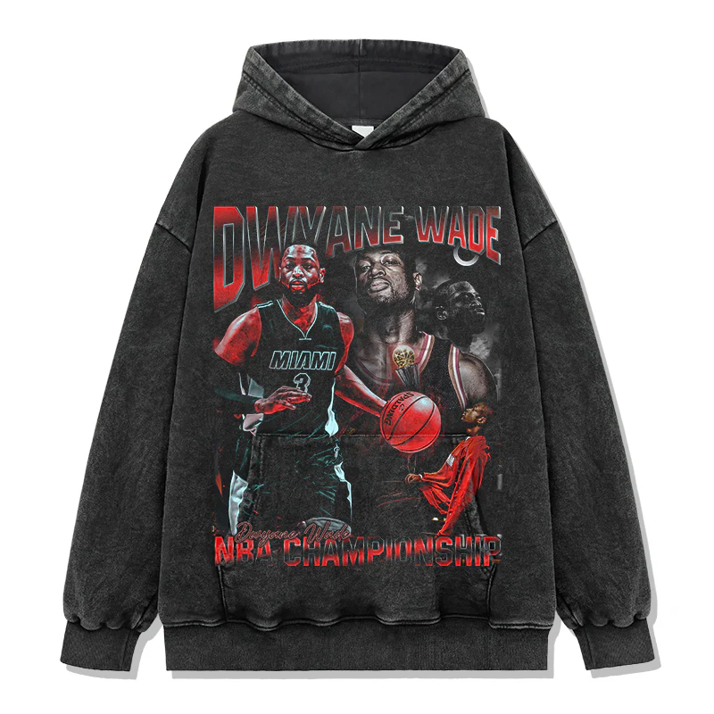 Dwyane Wade HOODIE NBA 2024 - Image 2