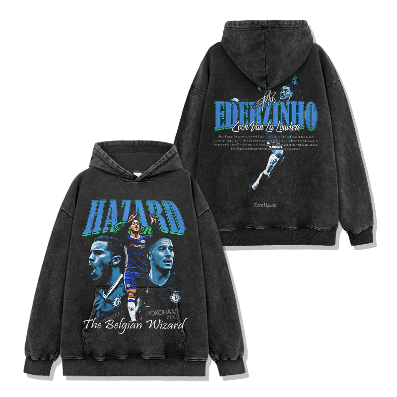 Eden Hazard “The Belgian Wizard Hoodie - Image 2