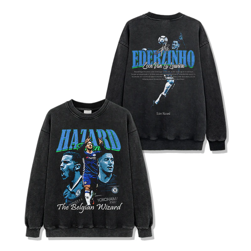 Eden Hazard “The Belgian Wizard Sweatshirt - Image 2