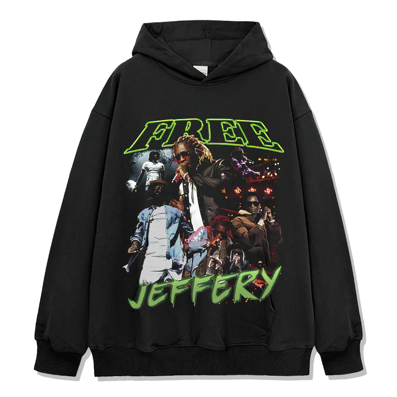 FREE JEFFERY HOODIE 2024 - Image 2