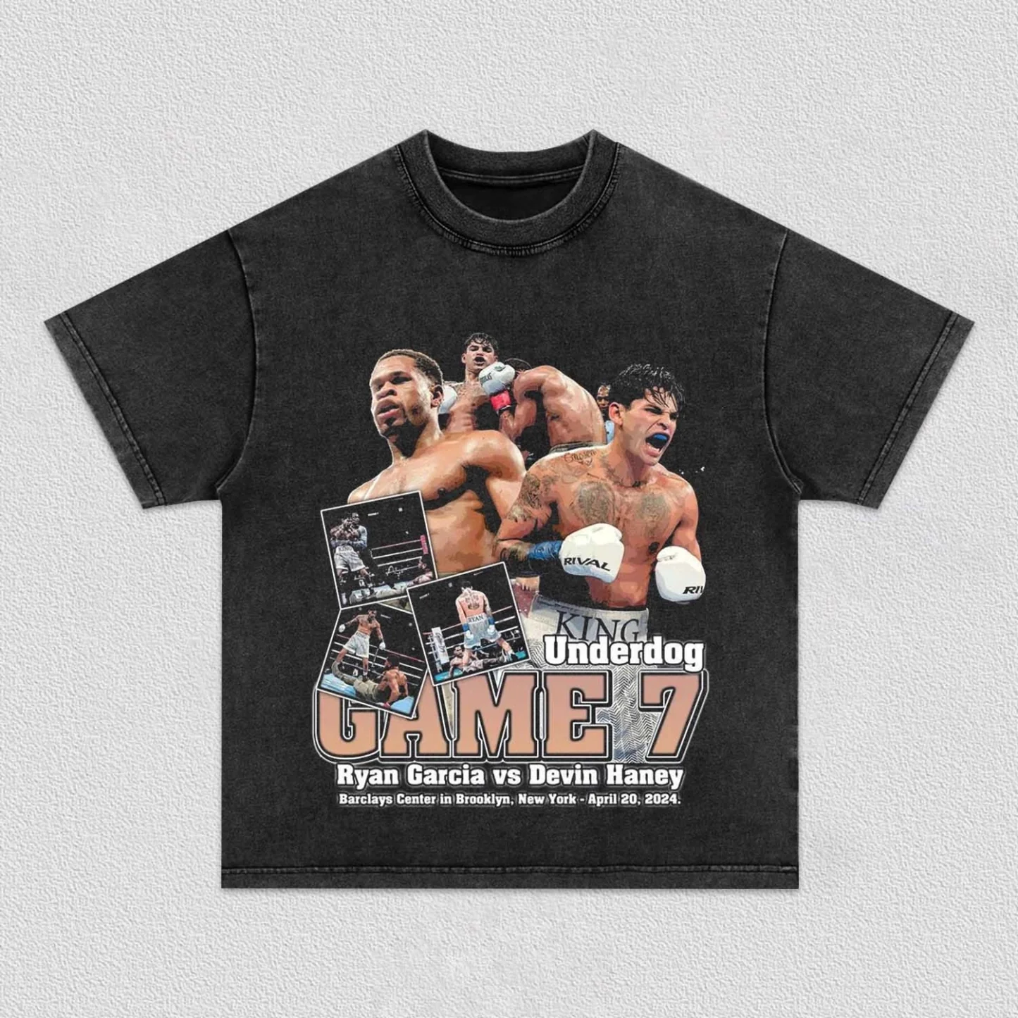 GAME 7 Ryan Garcia vs Devin Haney TEE - Image 2