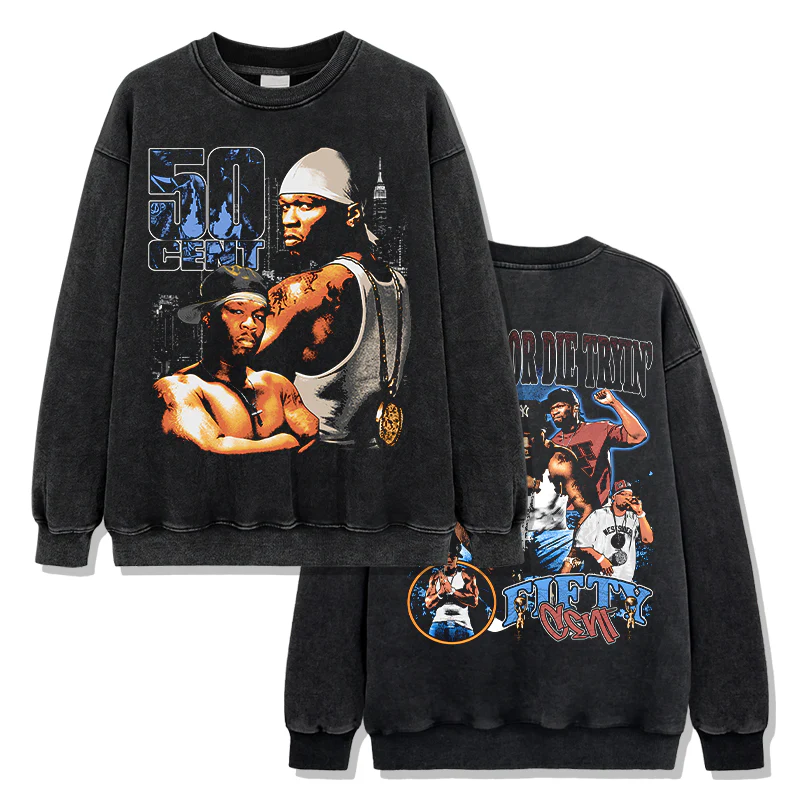 Get Rich Or Die Tryin By 50cent Sweatshirt - Image 2