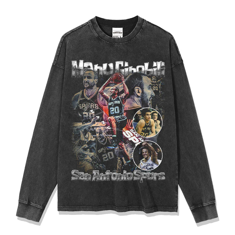 Manu Ginóbili Sweatshirt NBA 2024 - Image 3
