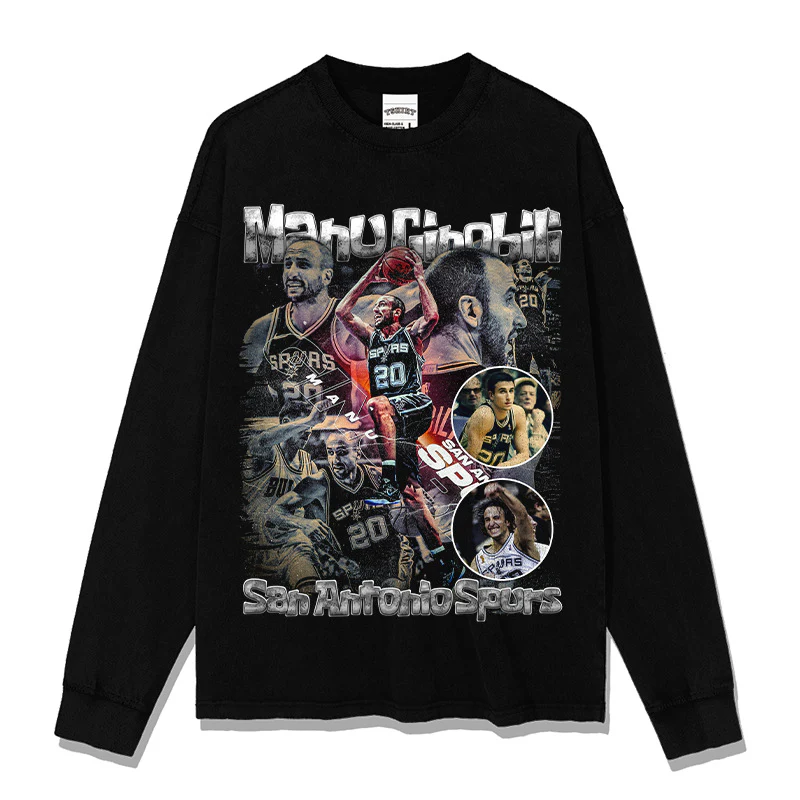 Manu Ginóbili Sweatshirt NBA 2024 - Image 4