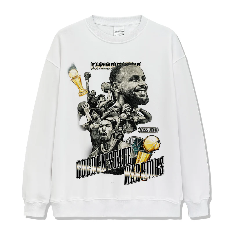Golden State Warriors Sweatshirt NBA - Image 3