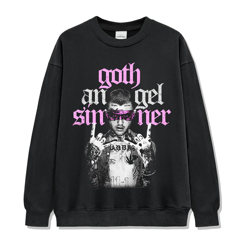 Goth Angel Sinner By Lil Peep Sweatshirt